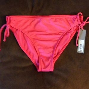 NWT Apt. 9 Coral Side tie bikini bottoms